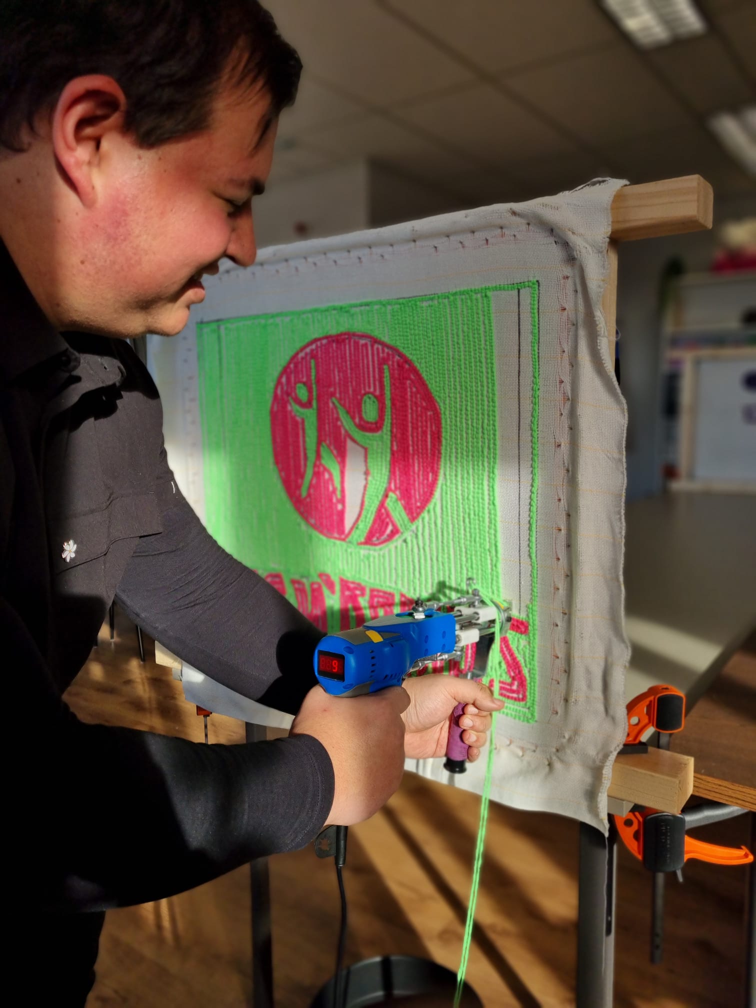 Lange workshop tuften