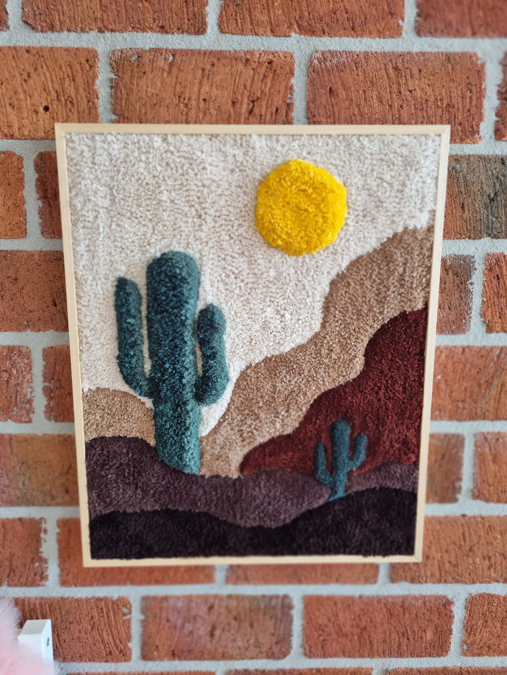 Desert Sun - Getuft wandkleed 40x50 cm