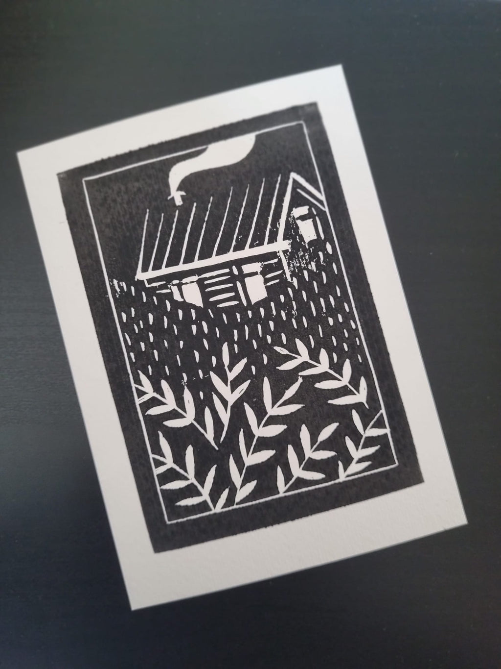 Custom made linoprint
