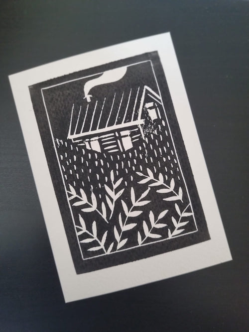 Custom made linoprint