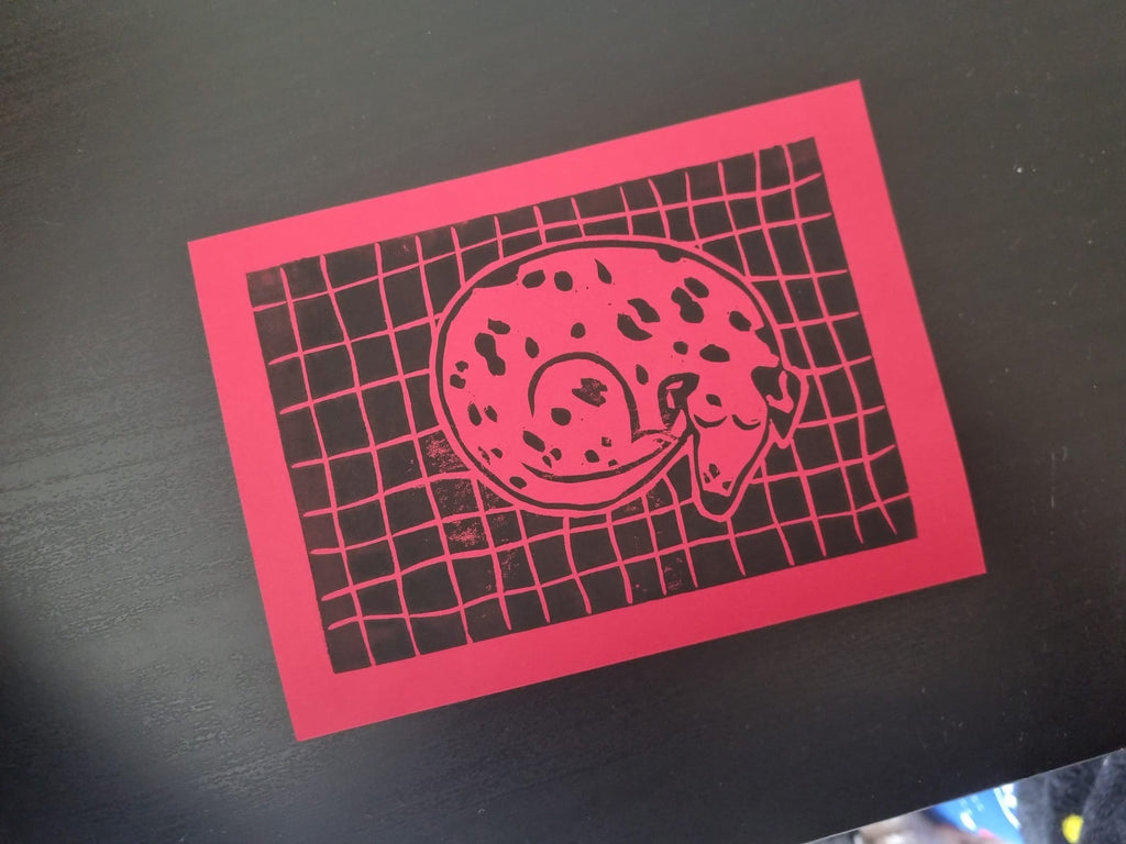 Custom made linoprint